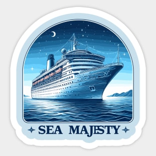 Cruise Ship Sticker